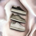 Bragi 'Juliet' Leather Diamante Sneaker (#17-538)