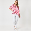 Clarity Tuck Front Print Top (#41510)