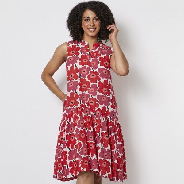 Clarity Poppy Print Dress (#41560)
