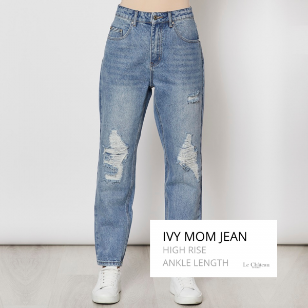 Threadz 'Ivy' Mom Jean (#40782)
