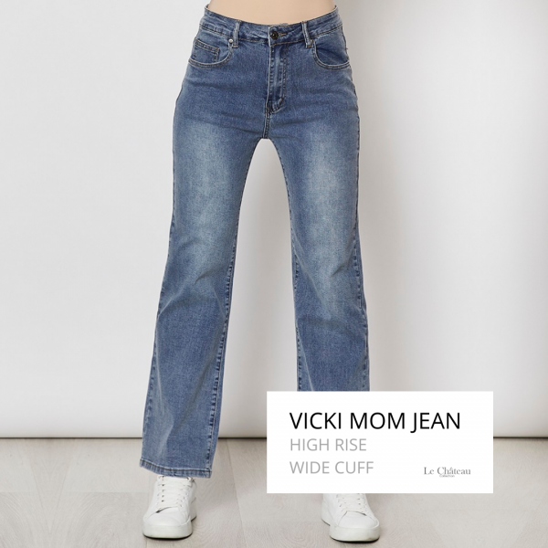 Threadz 'Vicki' Mom Jean (#40784)