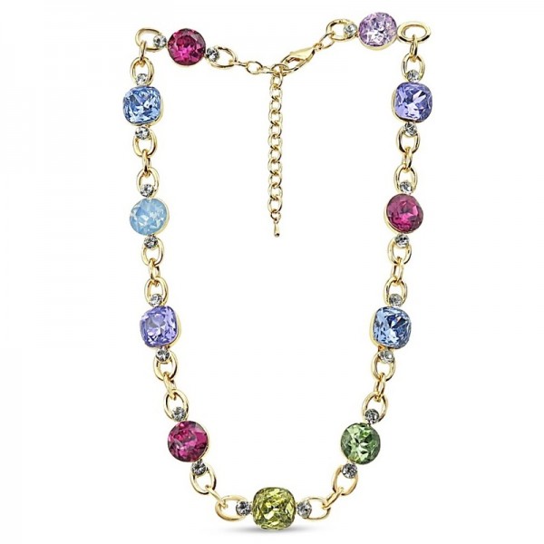 Le Château Faceted Linked Necklace (#NP198)