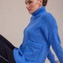 Marco Polo Longline Roll Neck Sweater (#YTMW43562)