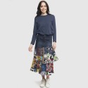 Orientique 'Guillaume' Layered Skirt (#2568)