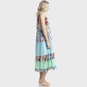 Orientique 'Limassol' Sleeveless Layered Dress (#41128)