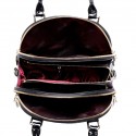 Serenade 'Ocelot' Leather Grip Handle Bag (#SN13-0307)