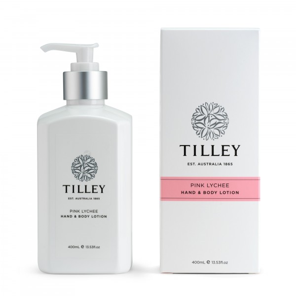 Tilley Pink Lychee Hand & Body Lotion (#FG0736)