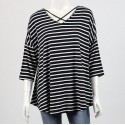 Whispers Bamboo V-Neck Top (#T2147B)